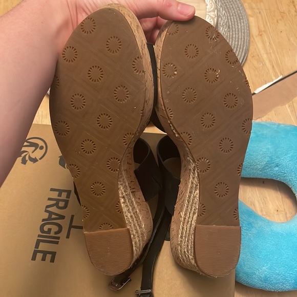 Black Ugg Wedges - Picture 7 of 9